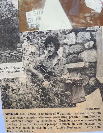 Arlo Guthrie at St. Andrew's Chapel